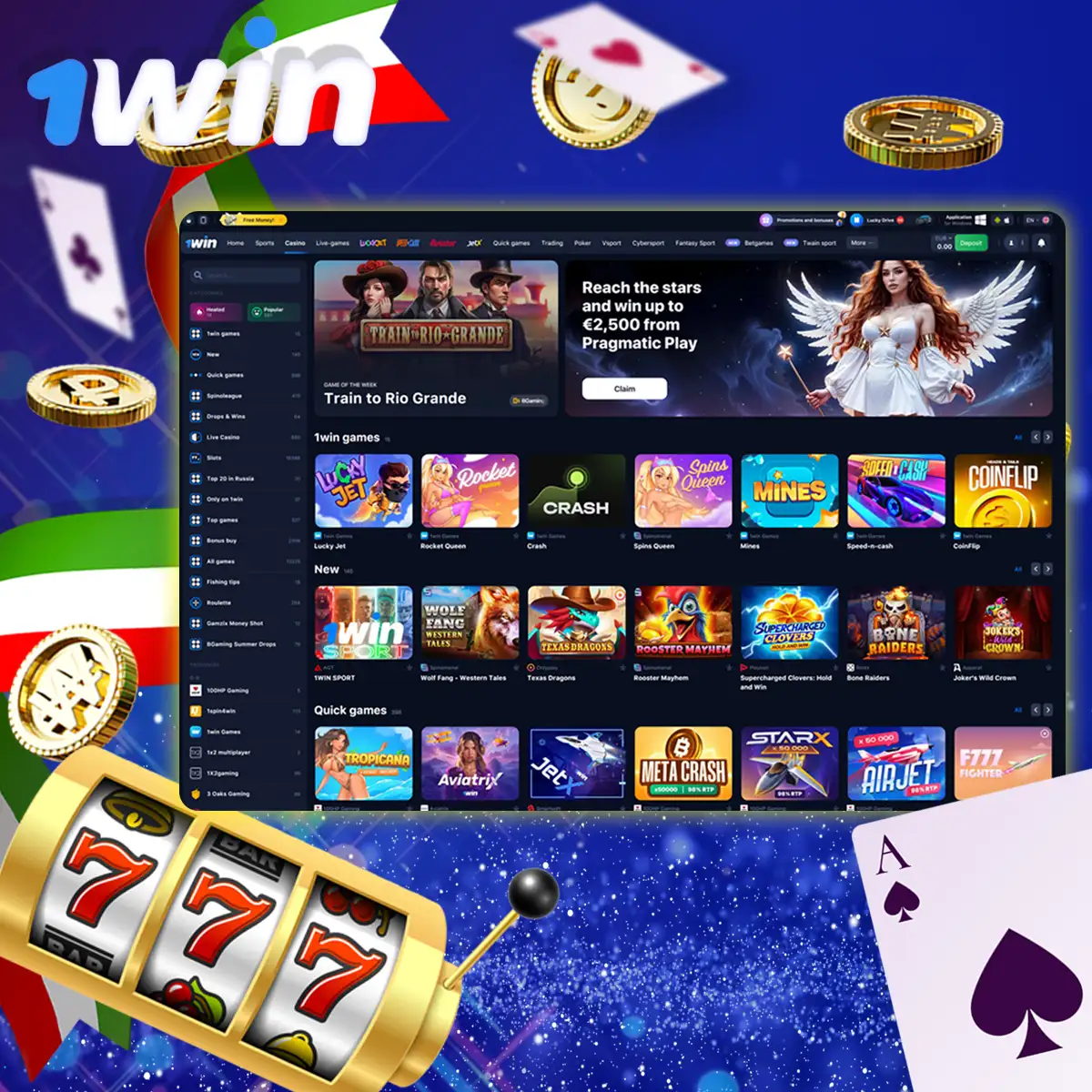 Giochi del Casinò 1Win