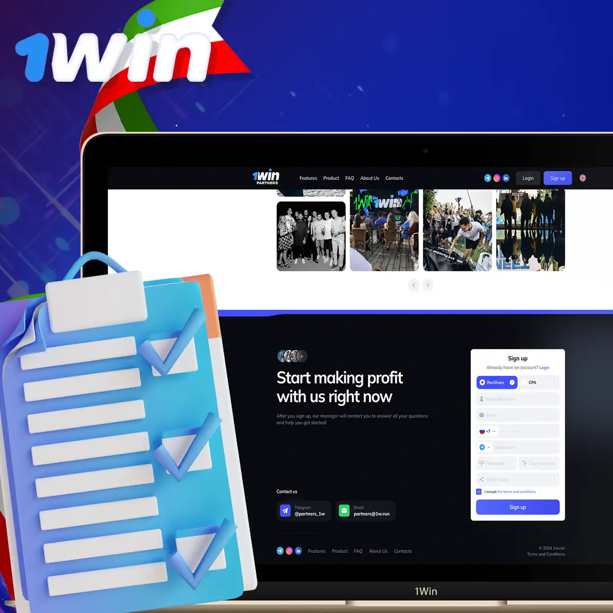 I vantaggi del Programma di affiliazione 1Win in Italia